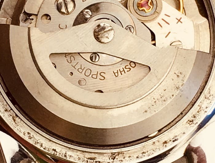 機械式腕時計のローター